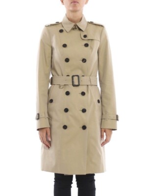 Women Burberry Trench The Sandringham Coat Long Double Breasted