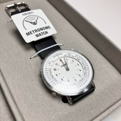 SEIKO Metronome Watch Standard Line Color Monotone SMW006A- New in