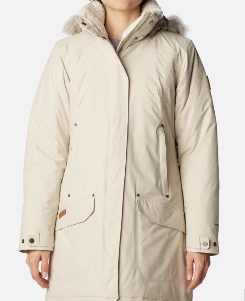 Columbia Women's Small Icelandite TurboDown Jacket Dark Stone Orig