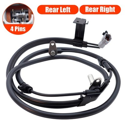 Rear Black Left/Right ABS Wheel Speed Sensor for Isuzu D-Max Rodeo