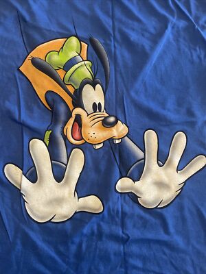 Vintage 90's Disney Mickey, Inc Goofy Double Sided T-Shirt Disney