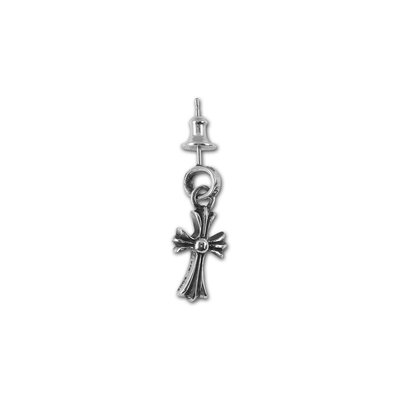 Authentic [Chrome Hearts] CH CROSS BABY FAT EARRING | eBay