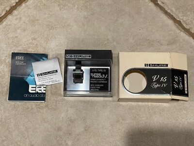 Shure V15 Type IV Cartridge W/ Original Box | eBay