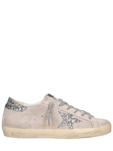 Women's Golden Goose Super-star Gold Glitter Low Top 37 NWOB | eBay
