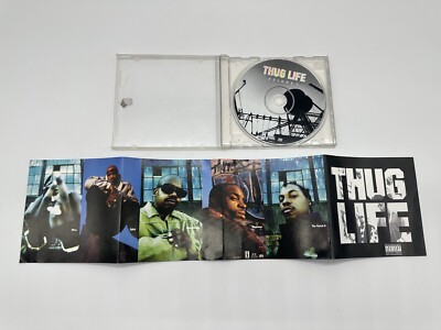 THUG LIFE - Thug Life: Volume 1 - CD Parental Advisory RARE 2pac