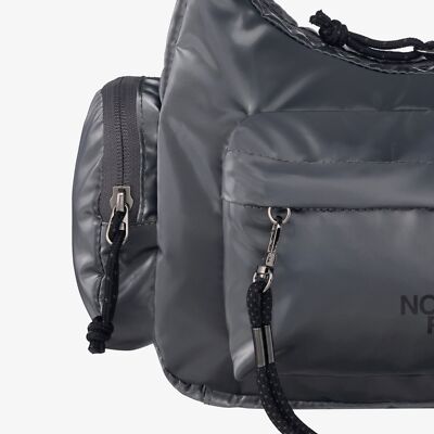 New THE NORTH FACE BONNEY HOBO BAG MINI SILVER GRAY NN2PR10K TAKSE