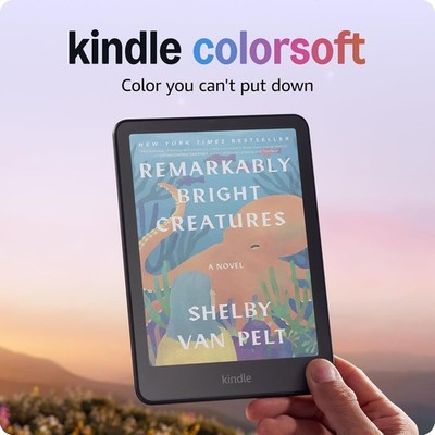 New 2025 Amazon - Kindle Colorsoft - 16 GB - Adjustable Warm Light