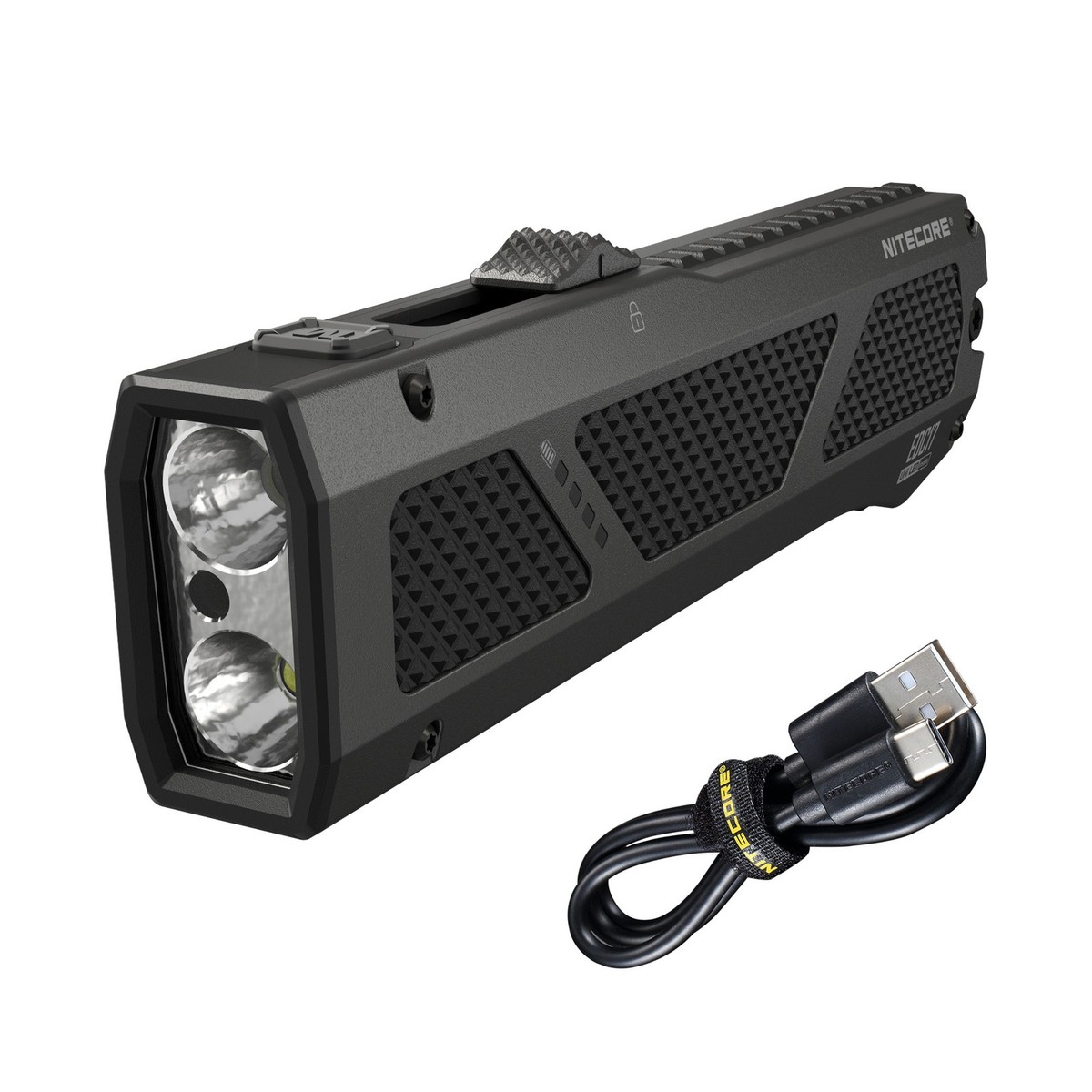 Nitecore EDC17 1500 Lumen Rechargeable EDC Flashlight with UV and