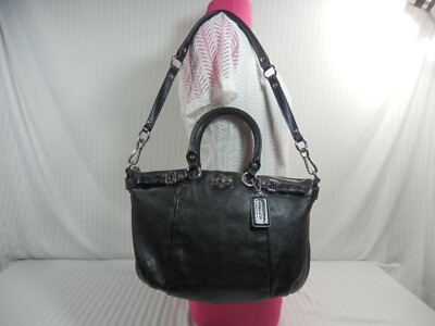 Coach Madison Sophia Convertible Leather Shoulder Bag Satchel