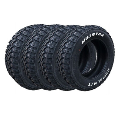 Nankang MUDSTAR RADIAL M/T 155/65R13 White Letters LT Tires from