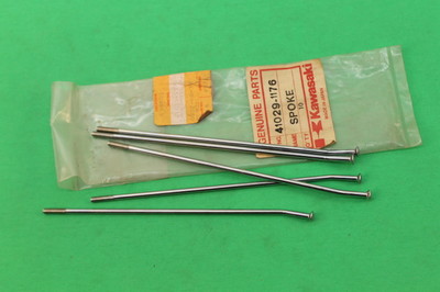 NOS OEM Kawasaki Rear Right Inner SPOKES (5) 1988-1997 KX80 41029