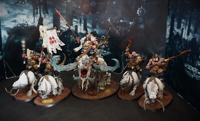 Start Collecting! Beastclaw Raiders painted AoS Ogor Mawtribes