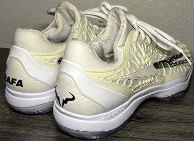 Nike Tennis Rafa Nadal Zoom Cage 3 918193-105 Metallic Summit Size