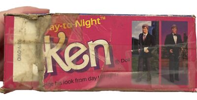 Vintage 1984 Day to Night KEN Doll Barbie Doll Mattel #9019
