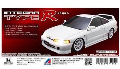 ABC Hobby 1/10 Electric Touring/Drift Body Honda Integra TYPE-R 96