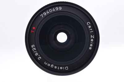 Contax Carl Zeiss Distagon T* 25mm f/2.8 Lens MMJ C/Y Mount Near