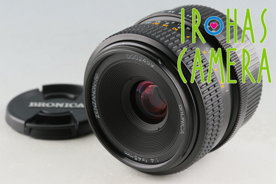 Zenza Bronica Zenzanon-RF 45mm F/4 Lens #55380 E6 | eBay