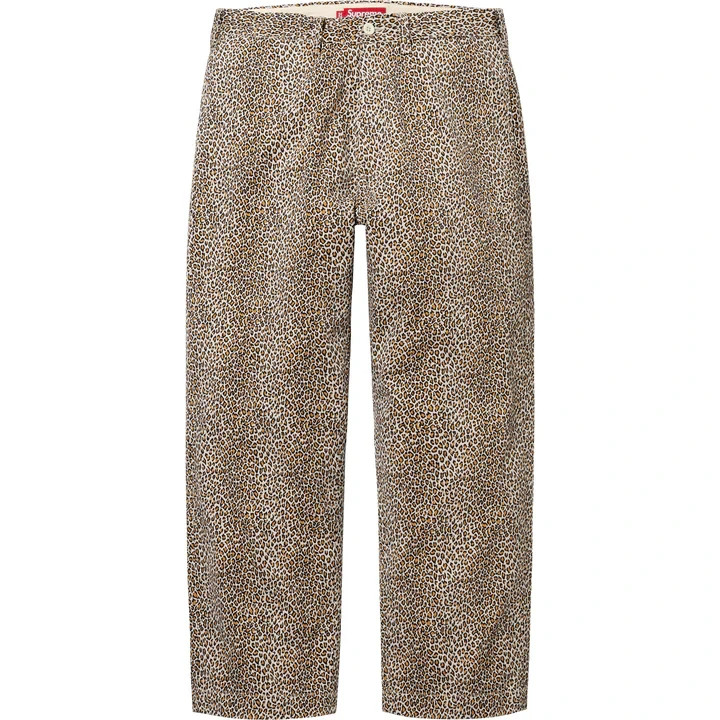 Supreme Chino Pant (25FW) Leopard | eBay