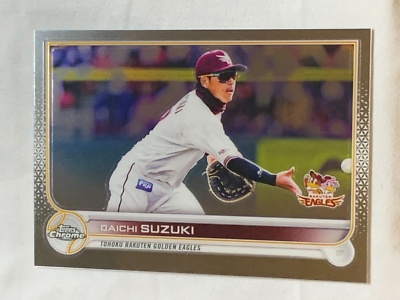 2022 Topps Chrome NPB Daichi Suzuki #153 Tohoku Rakuten Golden