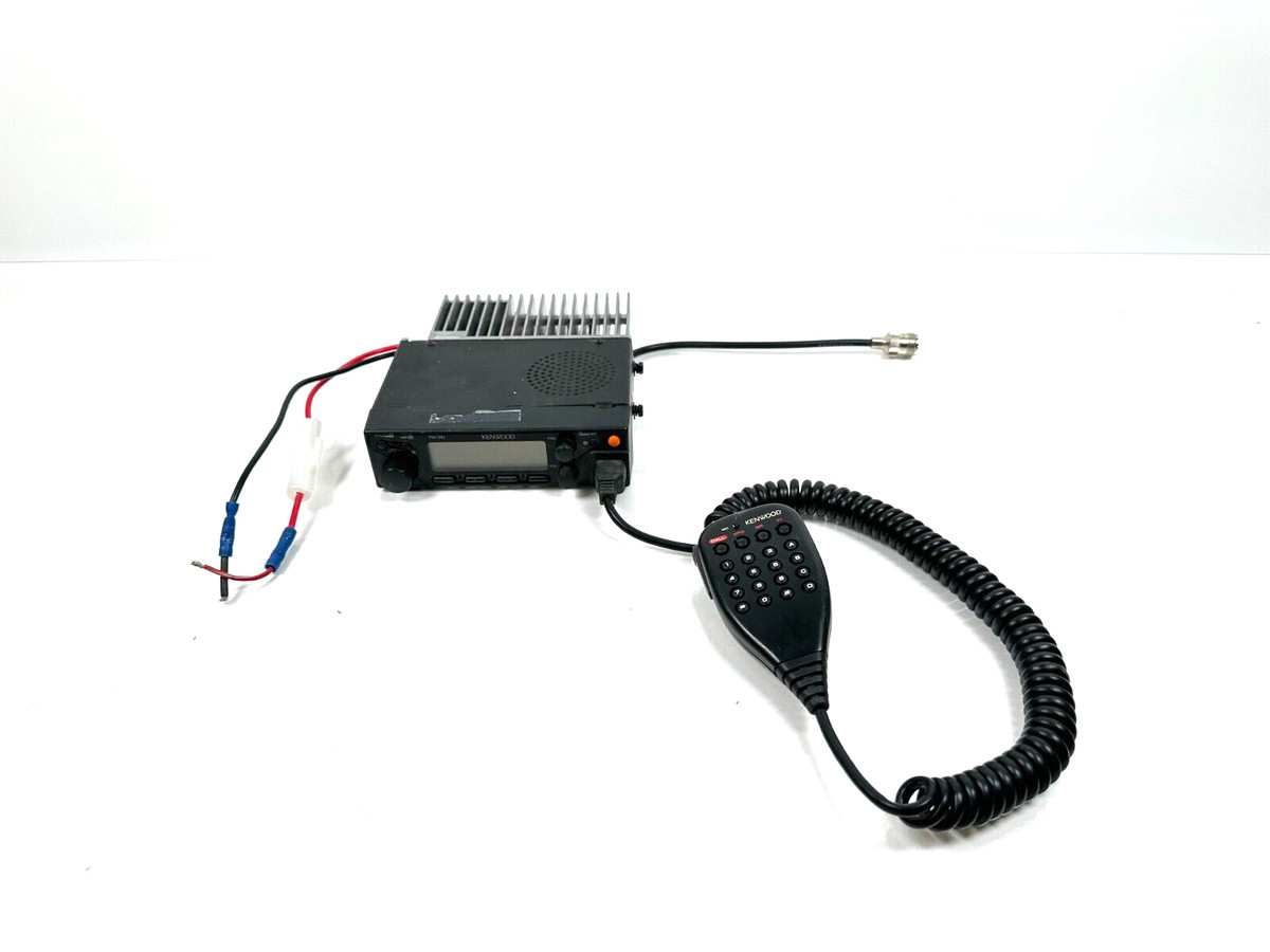 Kenwood Tm-261a 2 Meter 144 MHz Transceiver With Microphone for