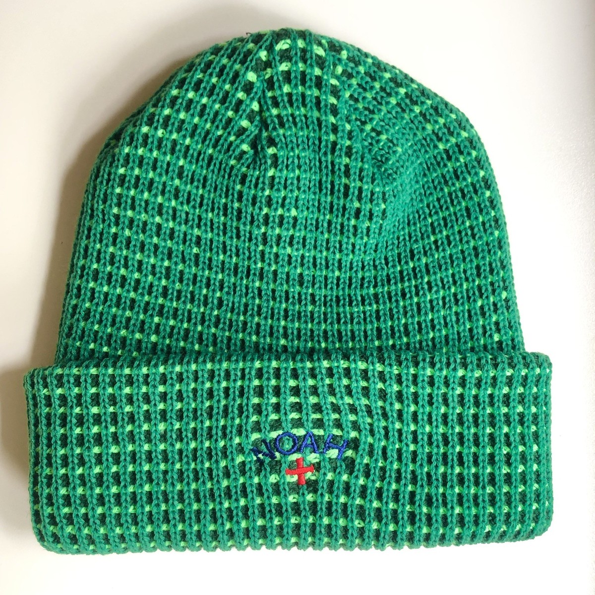 Noah Tri-Color Beanie GREEN | eBay