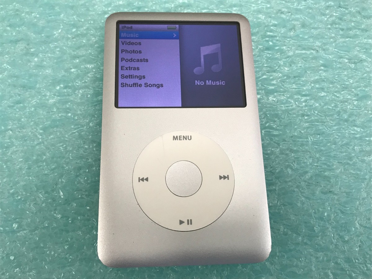 ジャンク】Apple iPod 120GB （シルバー） 【公式通販】