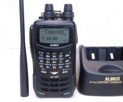 ALINCO Amateur Radio DJ-G7 Handy Transceiver Tested Working Used