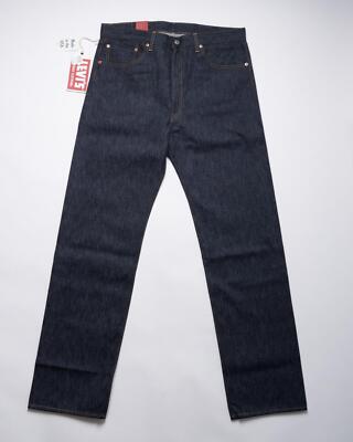 LVC Levi's Vintage Clothing Big E 1955 501 XX Raw Selvedge Denim