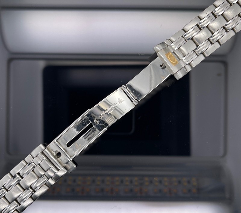Vintage Omega Seamaster 18mm Steel Watch Bracelet 1501 / 823 no 32