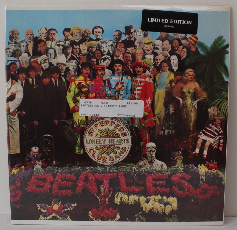 THE BEATLES Sgt. Pepper LP (Capitol C1-46442, 1995 Limited Edition