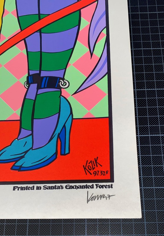 FRANK KOZIK - MAN'S RUIN RECORDS SHOWCASE - S&N POSTER - UNCUT | eBay