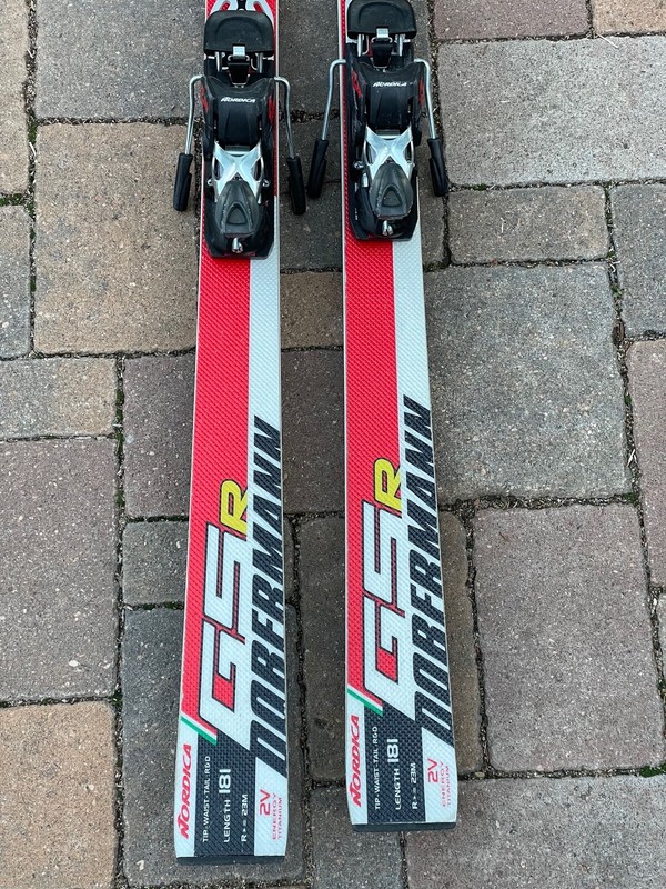 NORDICA DOBERMANN GSR 181 RACE SKIS POWER N PRO 2S XBI CT 13/14