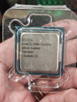 Intel 4th Gen Core i7-4770 SR149 3.40GHz (Turbo 3.90GHz) 4-Core 8M