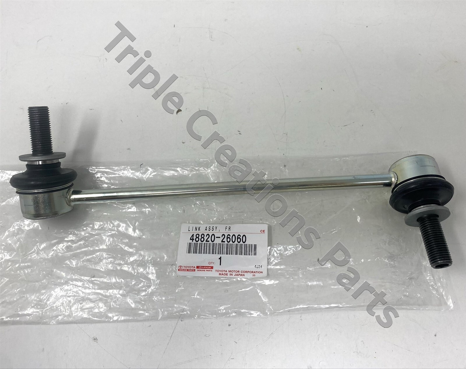 Toyota Genuine 4882026060 Link Assy Front Stabilizer RH 48820