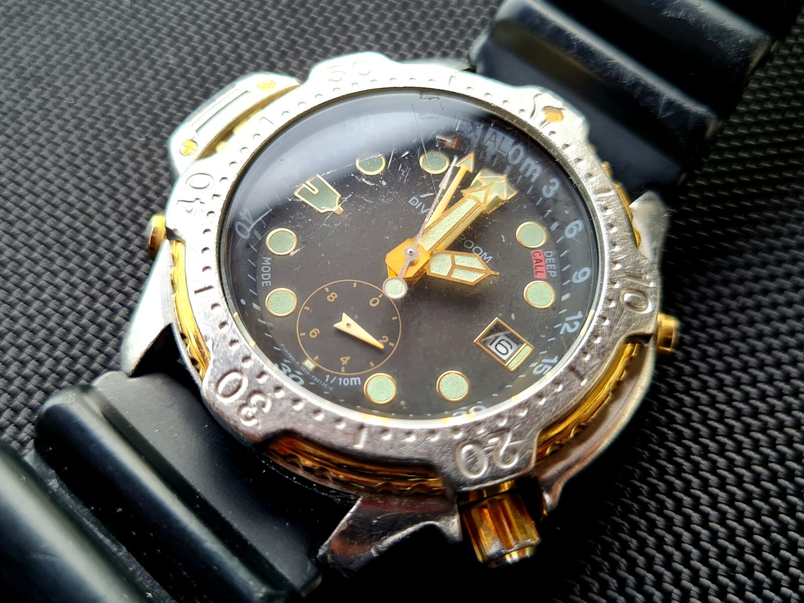 ジャンク‼️ Citizen ダイバー200m 5810-F80049 CITIZEN⁄シチズン 5810