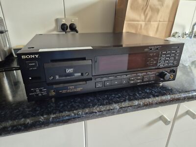 SONY DTC-77ES DAT Deck Digital Audio Tape Player Black Brown