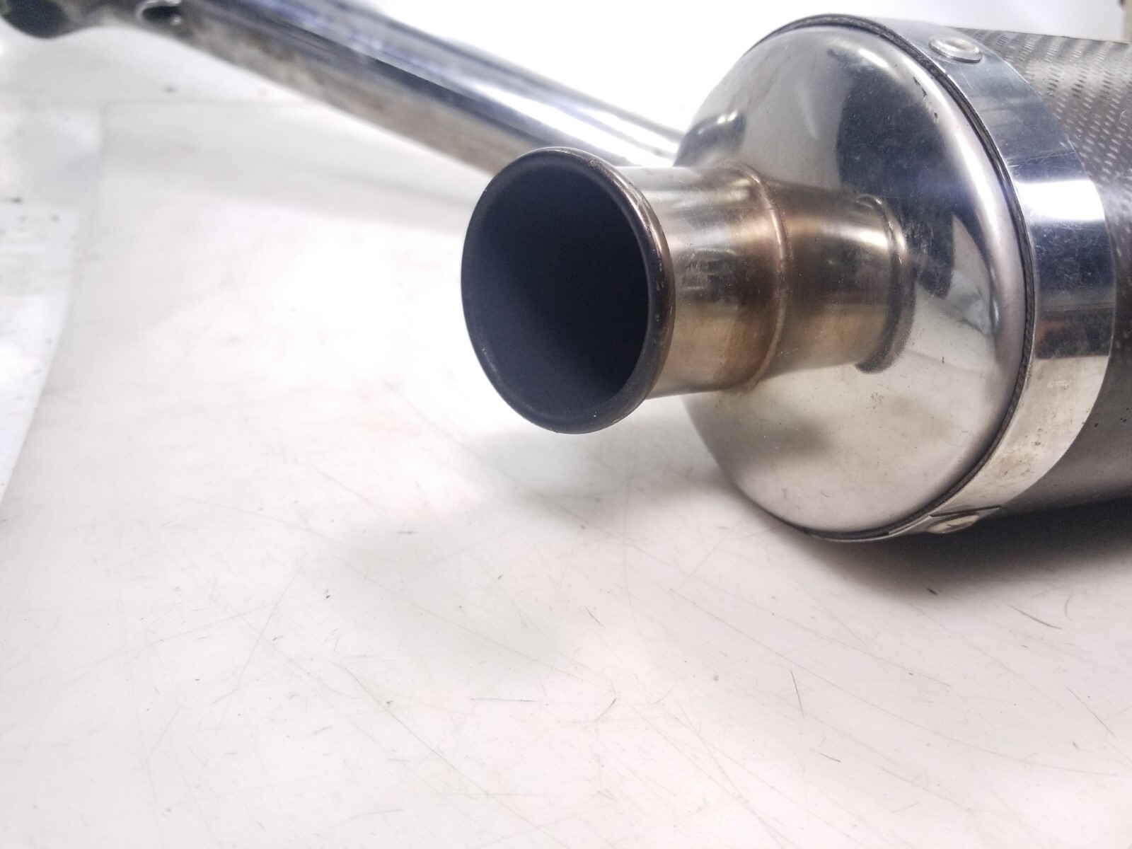 1999 99 Kawasaki ZX-9 ZX900 R AKRAPOVIC Exhaust Header Muffler