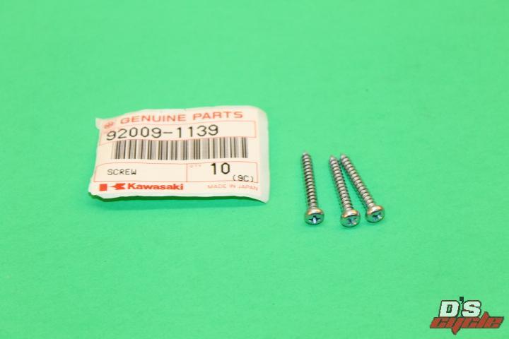 NOS Kawasaki KDX200 KLF300 Screw QTY3 PART# 92009-1139 | eBay