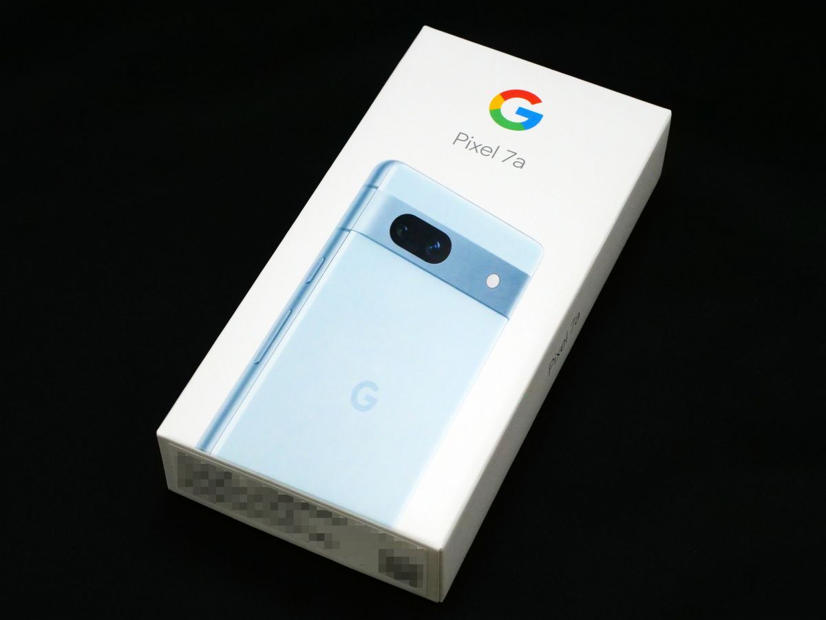 6万円台で買えるGoogle純正Androidスマホ「Pixel 7a」は背面カメラバー