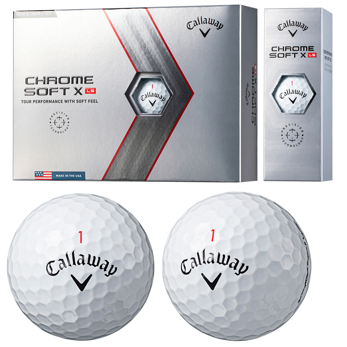 キャロウェイ CHROME SOFT（クロムソフト）X LS ボールの試打レビュー