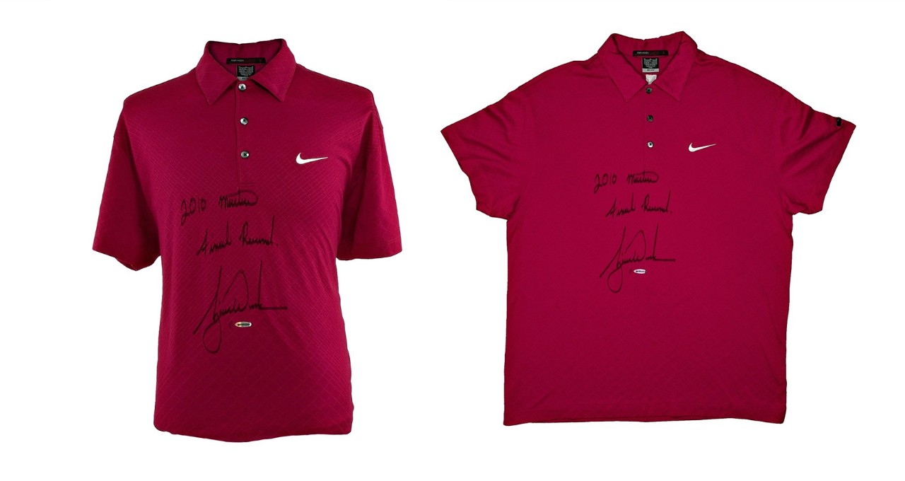 タイガー・ウッズのサイン入りグッズがオークションに 【PGAツアー