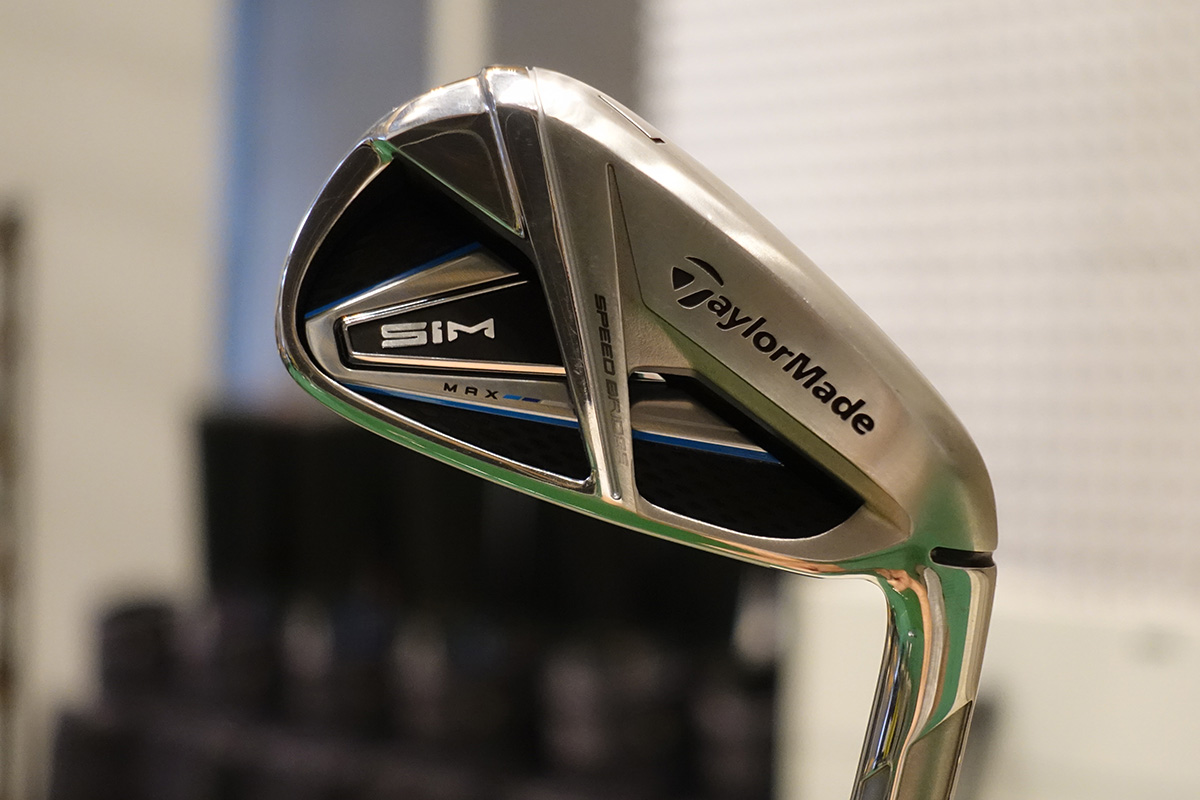 直進性の良さに加えて打感が向上！ テーラーメイド SIM MAX アイアン