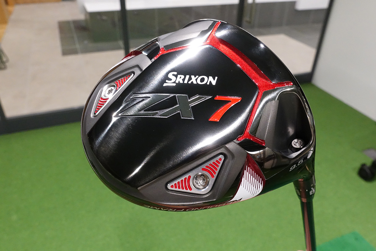 飛びのポテンシャルが高い洋ナシ型 スリクソン ZX7 ドライバー｜GDO