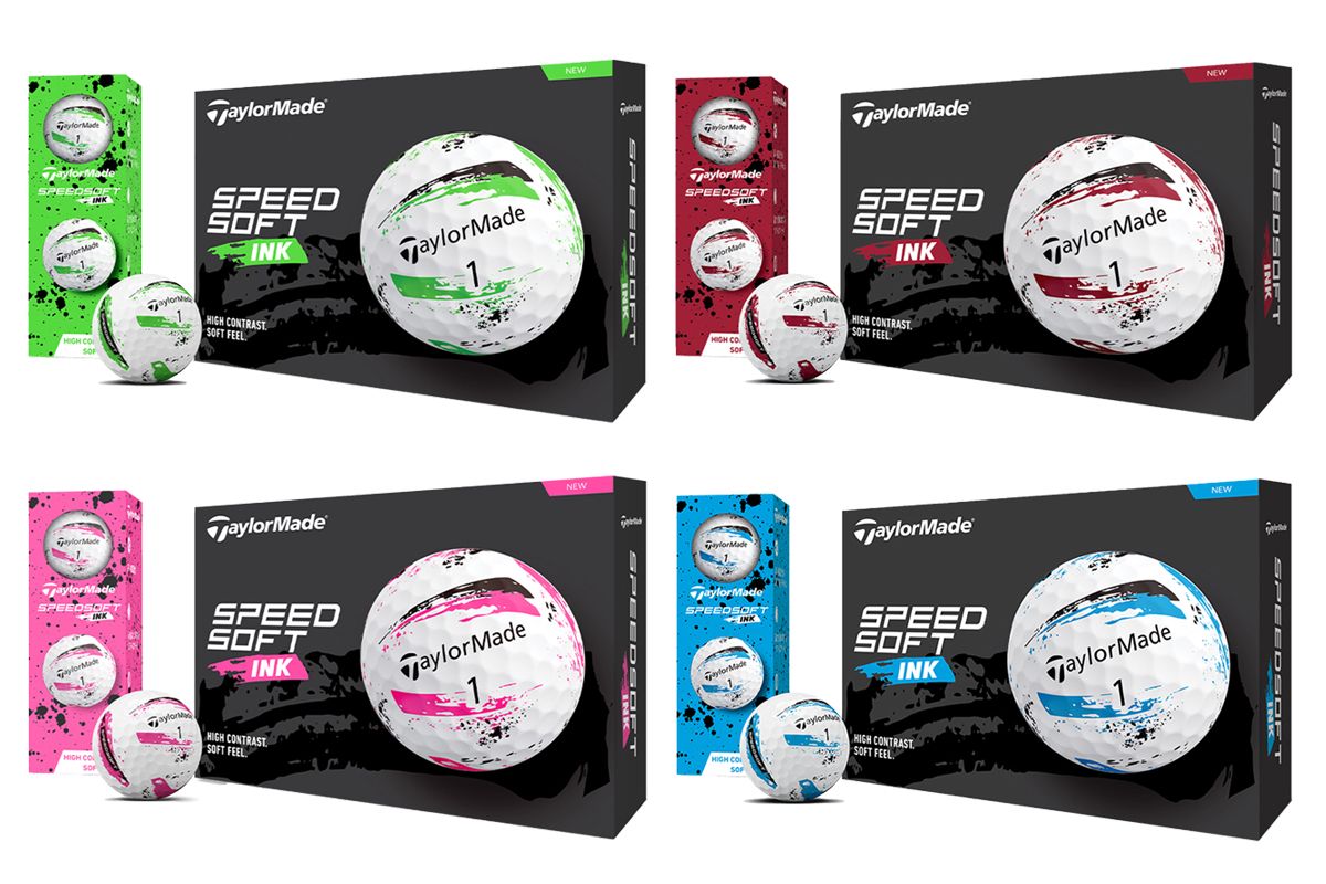 テーラーメイドから遊び心満載の斬新デザイン「スピードソフト インク