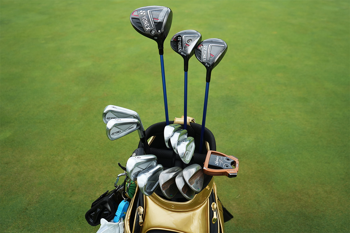 マキロイが好きすぎて…ちょうど1年前から使用する岩井明愛の