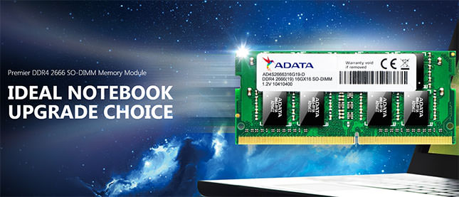 Adata 4GB DDR4 2666 SODIMM Memory | VillMan Computers