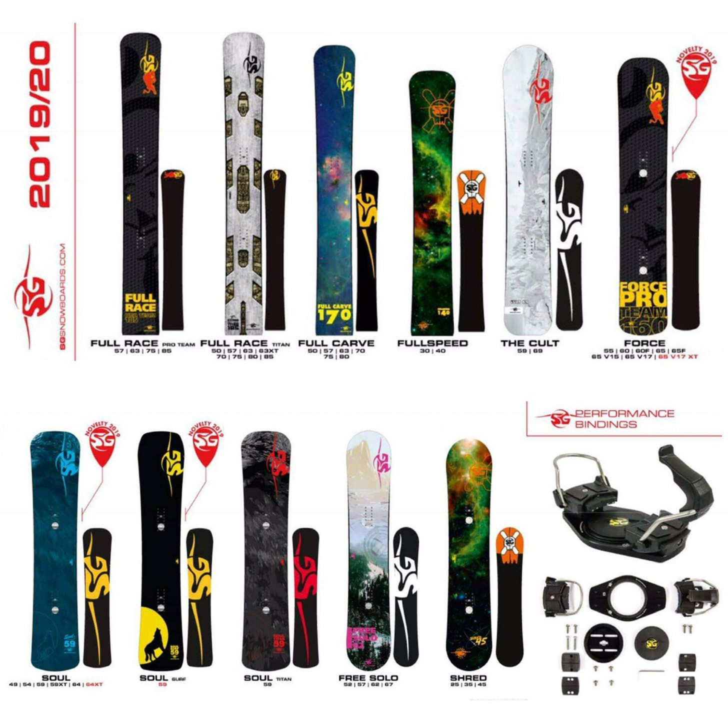 sg snowboards force pro team 165 fat 【公式通販】