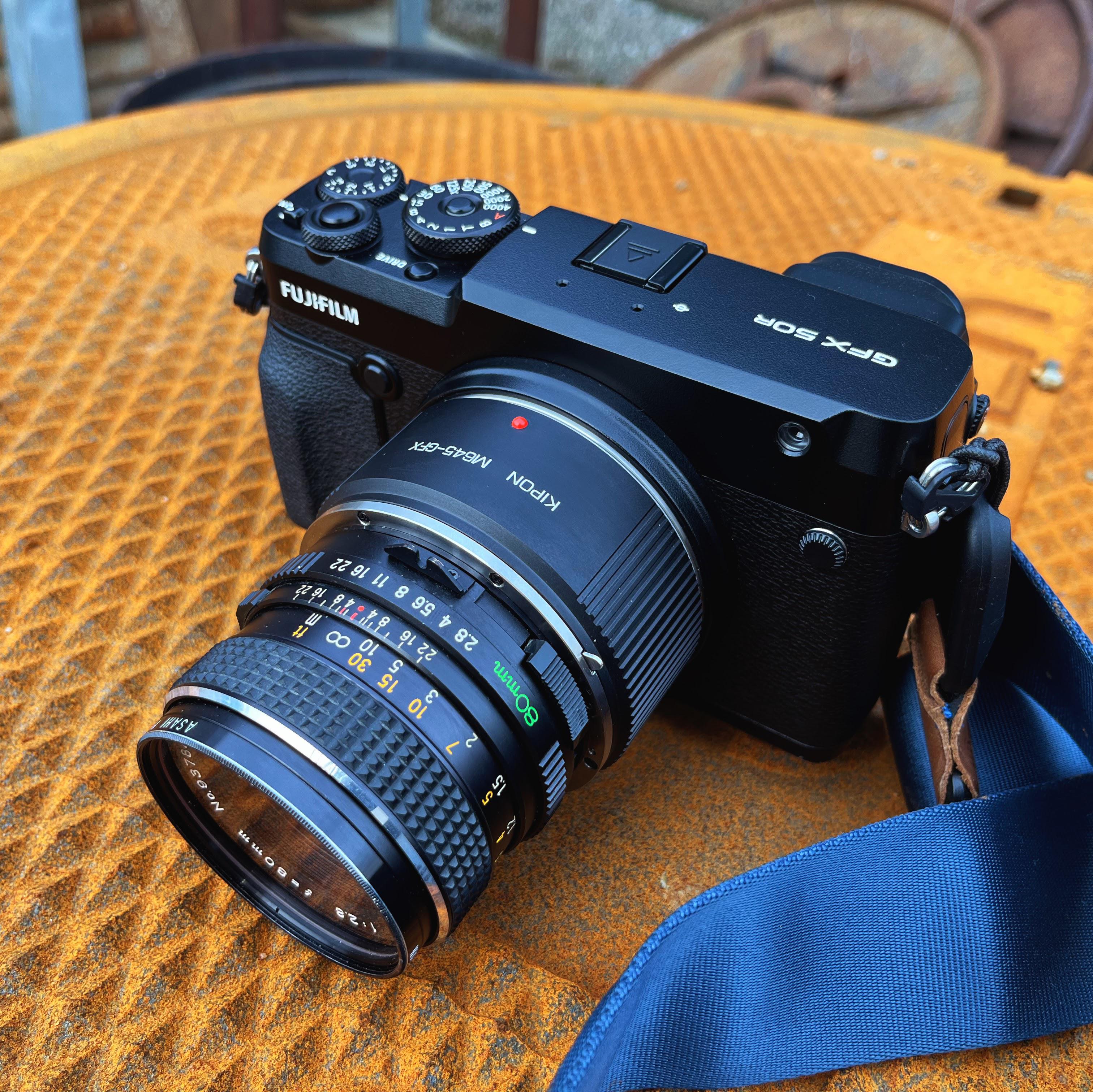 MAMIYA SEKOR C 80mm f1.9 GFX アダプター付き 【公式通販】