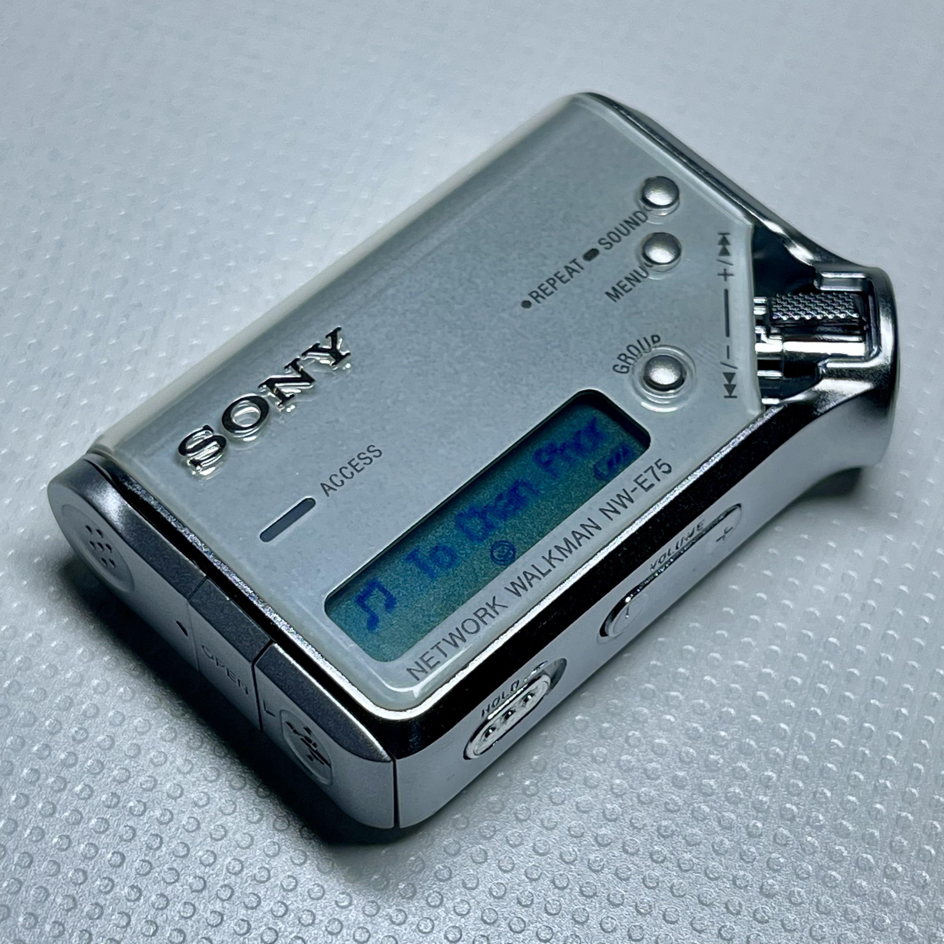 ソニー ネットワークウォークマン NW-E75 : r/mp3players