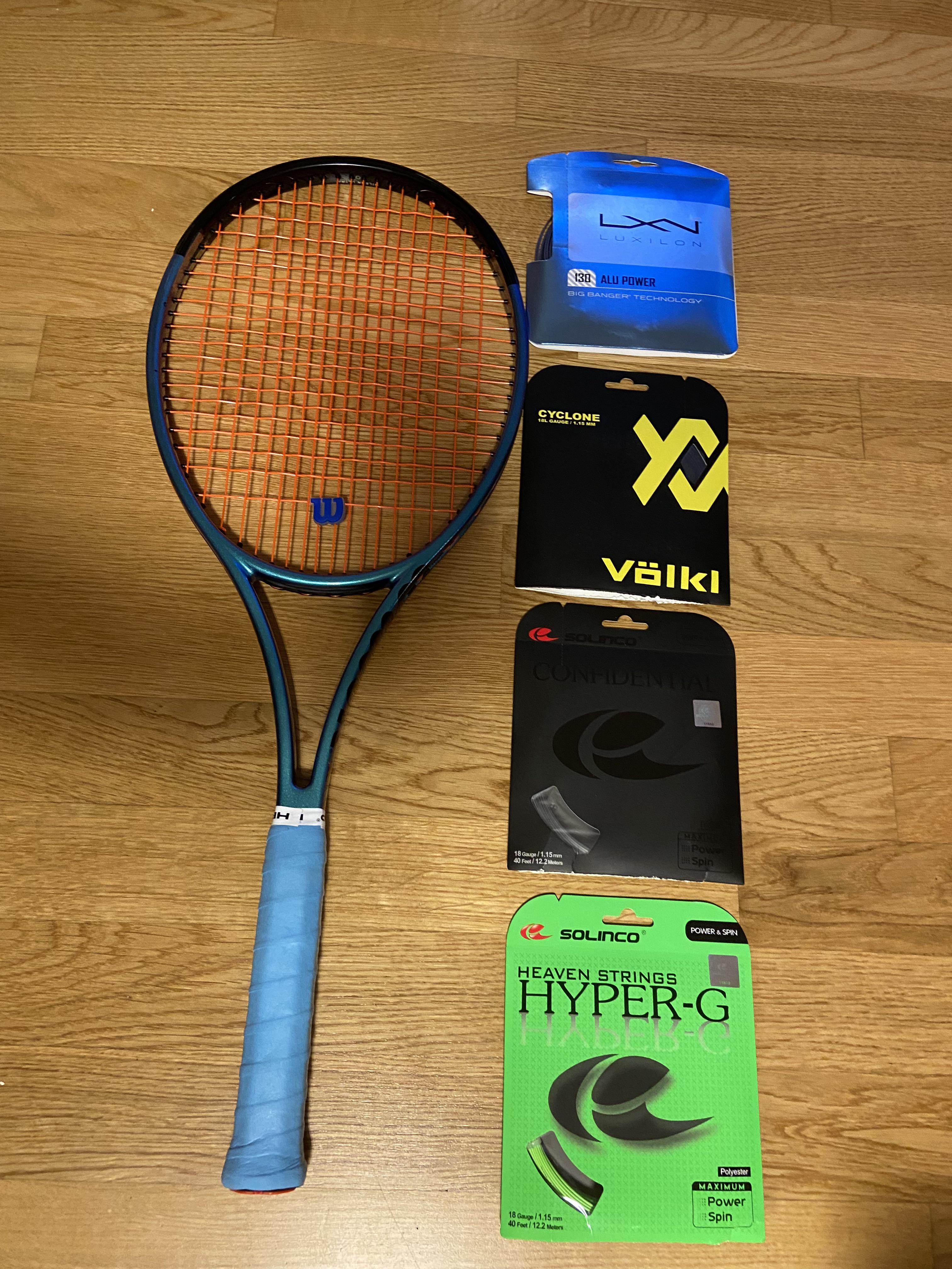 ウィルソン ウルトラ プロ V4 18x20用の新しいストリング : r/10s